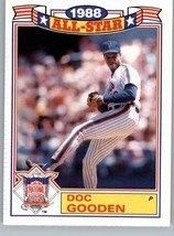 1989 Topps Glossy All Stars 21 Doc Gooden  New York Mets - £7.85 GBP