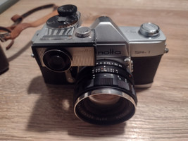 Vintage Minolta SR 1 film camera 1:18 f55mm auto rokker good condition , - £55.75 GBP