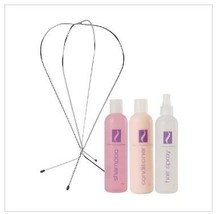 4PC Bundle: Salon Silhouttes Shampoo, Conditioner, Hair Spray and Metal Wig Dryi - £30.65 GBP