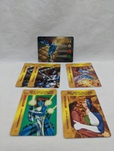 Lot Of (6) Marvel Overpower Mystique Trading Cards - £23.80 GBP