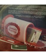 Airtex Collection HouseHolder Christmas Card Mail Box Sewing Kit Plastic... - $6.19