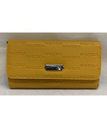 New Nautica Mustard Yellow Cornbread Trifold Woman’s Wallet KG - £38.92 GBP