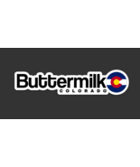 Buttermilk - Colorado - Ski Resort Stickers  - with Colorado Flag - $114.02 MXN