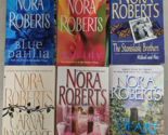 Nora Roberts Red Lily Blue Dahlia Carnal Innocence Heart of The Sea x6 - £13.44 GBP