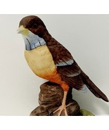 Robin Bird Statue Figurine Vintage Ceramic J Byron Handmade 5.5&quot; HGS2F - $35.09 CAD