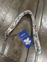 NEW Vera Bradley Harry Potter Herbology Flowers WIDE ID Lanyard Clip Key... - $29.69