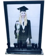 Graduation Cap Gown 4x6 picture Frame mirror stand “I Did It” on Front  Diploma - £9.28 GBP