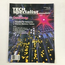 Tech Specialist Journal September 1991 Paradox For Networks Database, No... - $262.53 MXN