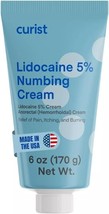 Curist 5% Lidocaine Cream Maximum Strength Topical Pain Relief - 6 oz (1... - £24.50 GBP