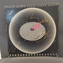 Queen signed lp The Jazz, 4 members, Original, Vintage, Great Gifts, 70s... - $285.00