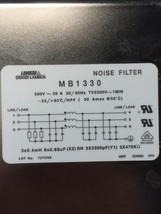 Lambda MB1330 Noise Filter  500V 30Amp  - $20.50