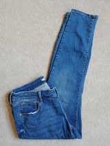 Old Navy Rockstar Supper Skinny Jeans Womens Size 12 Short Blue Cotton S... - $21.78