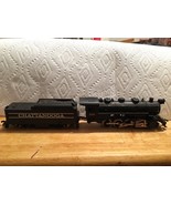 intage Ho Gauge Tyco Chattanooga Engine &amp; Tender #638 Steam Locomotive T... - $68.95