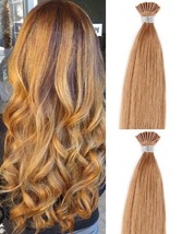 18&quot;,22&quot; 100grs,125s,I Tip (Stick Tip) Fusion Remy Human Hair Extensions #27 - £87.04 GBP+