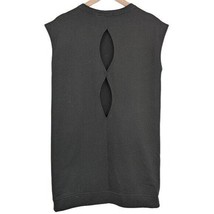 Victoria Sport black double keyhole back sweatshirt dress extra small MS... - $22.99