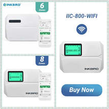 INKBIRD 6 OR 8 Zones EU Types of WIFI Sprinkler Controller Used to Intelligent I - £47.04 GBP+