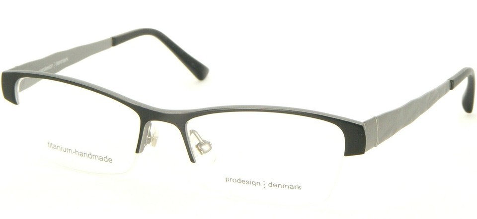 PRODESIGN DENMARK 5325 6031 MATTE BLACK EYEGLASSES GLASSES 52-16-140mm (... - $91.00