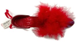 Red Hat Society Shoe Ornament 5 inches (A) - £14.10 GBP