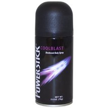Power Stick Cool Blast Deodorant Body Spray Men, 2.8 Ounce - £7.50 GBP