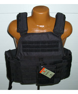 NEW Tactical Vital Modular MOLLE Plate Armor Carrier Vest - SWAT BLACK - €86,57 EUR