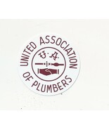 UNITED ASSOCIATION of PLUMBERS RETRO THROWBACK Union 2.5&quot; Sticker - $73.08 MXN