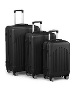 3-Piece Hardside Luggage Set – ABS+PC Shell, TSA Lock, 4 Spinner Wheels - $2,607.73 MXN