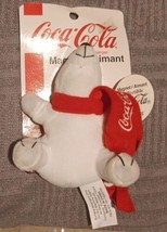 Vintage 1997 Coca Cola Polar Bear Magnet 51131 Coke Animal Kitchen Adver... - $24.75