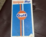 1971 Edition GULF Ohio and Michigan Tourgide Travel Road Map~Box HK - $5.45