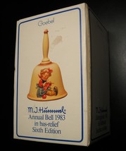 Goebel Hummel Annual Bell 1983 Sixth Edition Bas Relief Original Box and Papers - £8.58 GBP