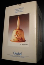Goebel Hummel Annual Bell 1985 Eighth Edition Bas Relief Original Box and Papers - £8.69 GBP
