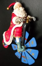 Hallmark Keepsake Christmas Ornament 1999 Kringle&#39;s Whirligig Ken Crow Boxed - £7.80 GBP