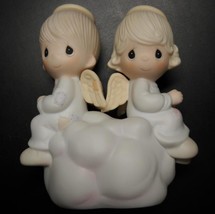 Precious Moments Figurine But Love Goes On Forever Original Presentation... - $14.99