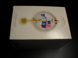 Hallmark Keepsake Christmas Ornament 2007 A World Of Freedom Handcrafted Boxed - £7.89 GBP