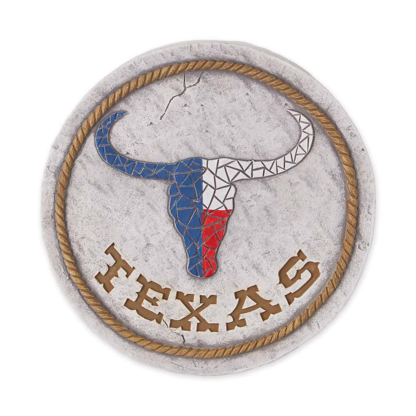Texas Proud Stepping Stone - Texas longhorn Flag - $24.95