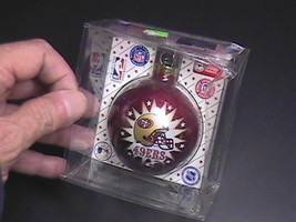 Topperscot San Francisco 49ERS NFL Christmas Ornament Reds Football Boxed - £6.33 GBP