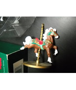 Hallmark Keepsake Ornament 1989 Star 3rd in Four Carousel Horses Series ... - £9.43 GBP