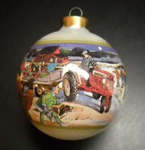 Susquehanna Glass Co Ornament 1994 New Holland Ford 901 Tractor 3rd in Series - £11.96 GBP