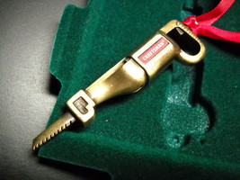 Sears Craftsman 2004 Christmas Miniatures Reciprocal Saw Antiqued Bronze Series - $12.99