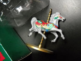 Hallmark Keepsake Ornament 1989 Holly 2nd in Four Horse Carousel Series ... - $11.99