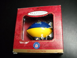 Hallmark Keepsake Ornament 1997 St Louis Rams Blimp NFL Christmas Bob Siedler - £8.78 GBP