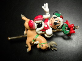 Enesco Treasury of Christmas Ornament Minnie Mouse on Horse Disney Original Box - £6.38 GBP