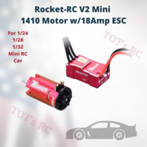 Surpass Hobby Rocket V2 Mini Z 1410 2500KV 3500KV 9500KV Brushless Motor... - $261.52 MXN+