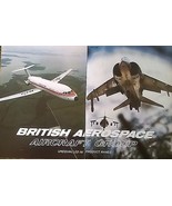 BRITISH AEROSPACE AIRCRAFT GROUP vintage fold-open color brochure (circa... - $13.56 CAD