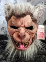 Don Post Studios Classics Timberwolf Child Latex Mask Faux Fur Hallowen Werewolf - $23.76