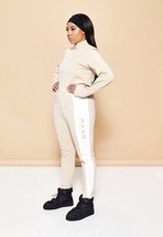MISSGUIDED High Waisted Ski Stirrup Bottoms in Cream UK 8 (MSGD21-8) - $35.74