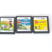 Lot of 3 Nintendo DS Lego Battles Chima Diegos Build And Rescue Video Games - £13.23 GBP