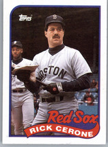 1989 Topps 96 Rick Cerone  Boston Red Sox - $0.99