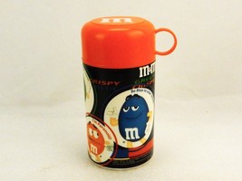 Orange M&amp;M&#39;s Insulated Thermal Container, 11oz Soup, Beverage, Hot/Cold,... - £11.57 GBP