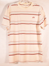 Hang Ten Mens Vintage Striped T-Shirt White M - $49.50