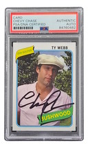 Chevy Chase Signé Caddyshack Ty Webb Cartes à Collectionner PSA / DNA - £128.98 GBP